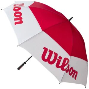 Wilson Tour Umbrella 68" - White / Red