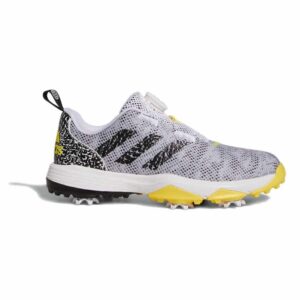 Adidas Junior 22 CodeChaos Boa Shoes - Cloud White / Core Black / Beam Yellow