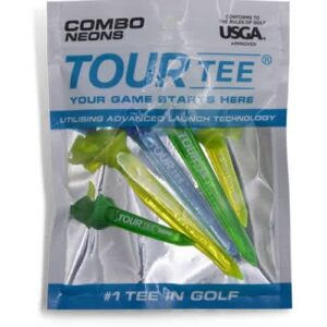 Tour Tee Neon Blue Combo Pack (3/2)