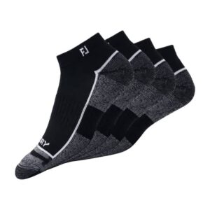 Footjoy 24 ProDry Sport Socks 2 Pack - Black