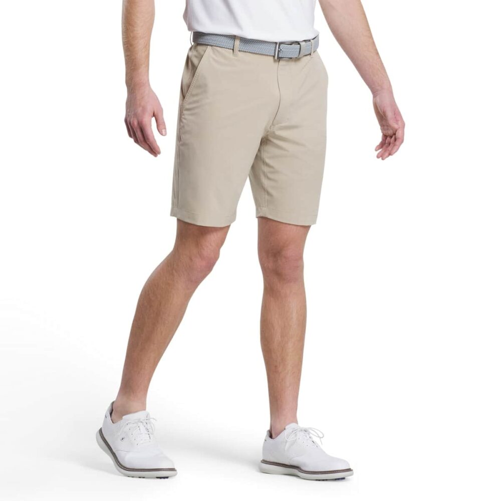 FootJoy Lightweight Performance Shorts - Khaki - Image 3
