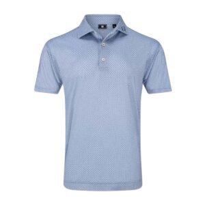 Footjoy 25 Loop Print Polo - White / Flint