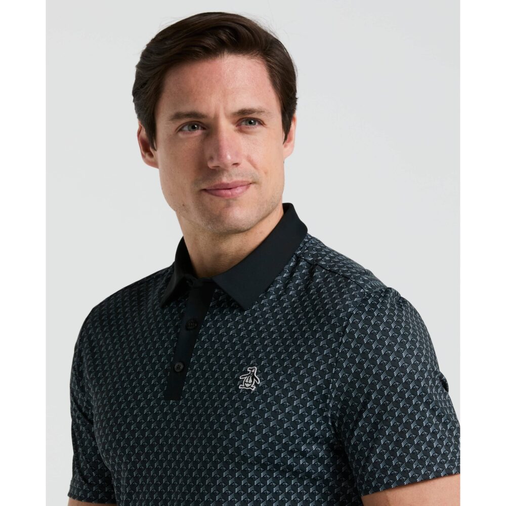 Original Penguin Pete's Tee Time Polo - Caviar - Image 3