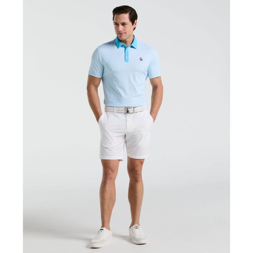 Original Penguin Pete's Tee Time Polo - Blue Grotto - Image 4