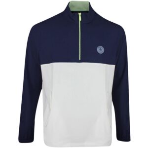 Original Penguin Anorak Lightweight Jumper - Black Iris