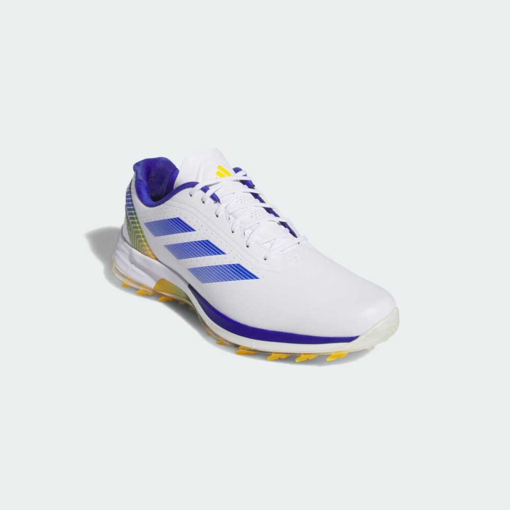 Adidas Adizero ZG Spikeless Shoes - Cloud White / Lucid Blue / Crew Yellow - Image 4