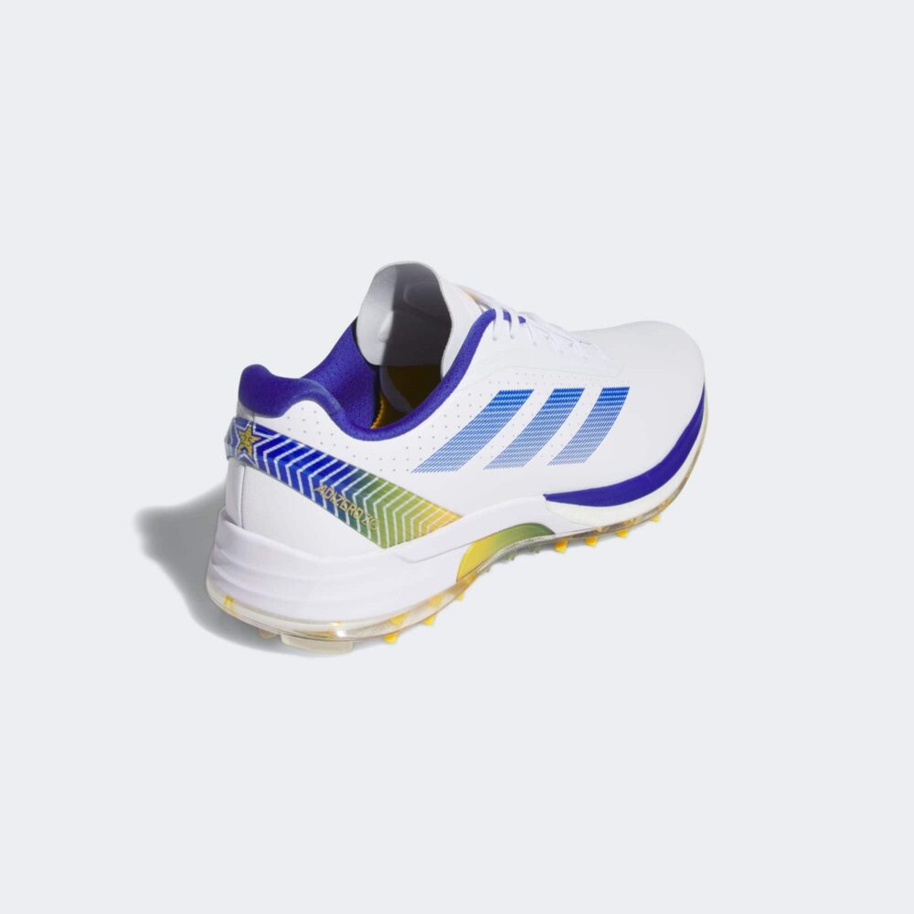 Adidas Adizero ZG Spikeless Shoes - Cloud White / Lucid Blue / Crew Yellow - Image 5