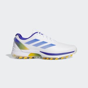 Adidas Adizero ZG Spikeless Shoes - Cloud White / Lucid Blue / Crew Yellow