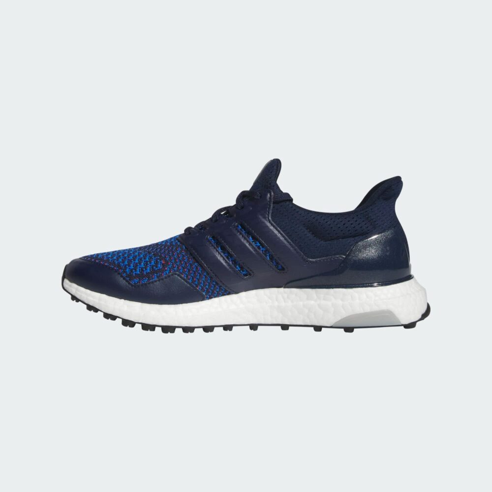 Adidas UltraBoost Shoes - Collegiate Navy / Collegiate Navy / Bright Red - Image 4