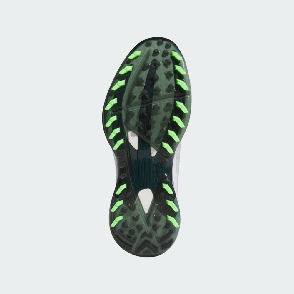 Adidas Adizero ZG BOA Spikeless Shoes - Cloud White / Aurora Ivy / Lime Burst - Image 2