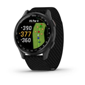 Garmin Approach S50 GPS Watch Gun Metal with Black Band