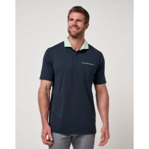 Travis Mathew Fairway To Heaven Polo - Total Eclipse