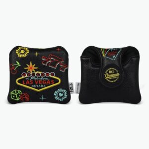 PRG Originals Mallet Putter Cover - Neon Vegas