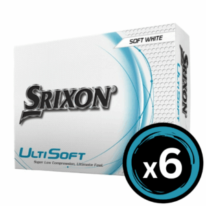 Srixon 25 Ultisoft - White 6 Pack