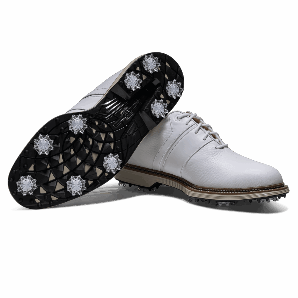 FootJoy 26 Premiere Series Packard Shoes - White - The Golf Factory