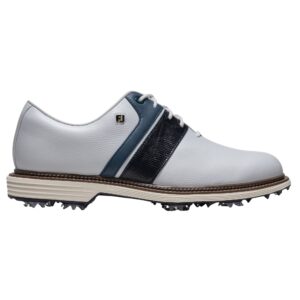 FootJoy 26 Premiere Series Packard Shoes - White / Navy / Blue