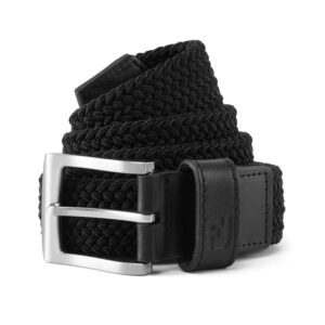 FootJoy 22 Braided Belt - Black