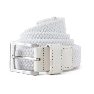 FootJoy 22 Braided Belt - White