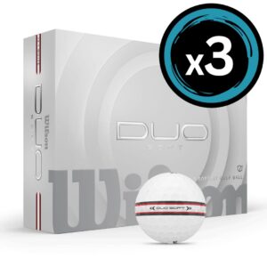 Wilson Staff Duo Soft 25 – TRK360 3 Pack