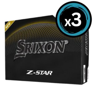 Srixon Z Star – White 3 Pack