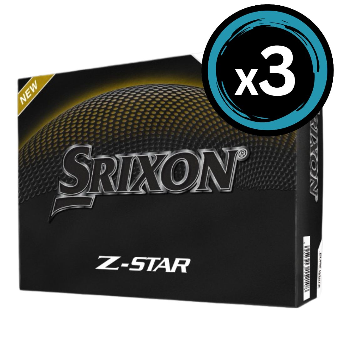 Srixon Z Star – White 3 Pack