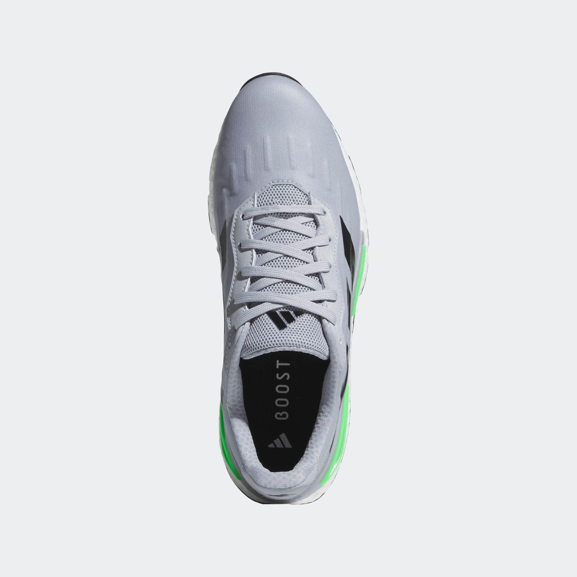 Adidas 27 CodeChaos Spikeless Shoes - Halo Silver / Core Black / Screaming Green - Image 3