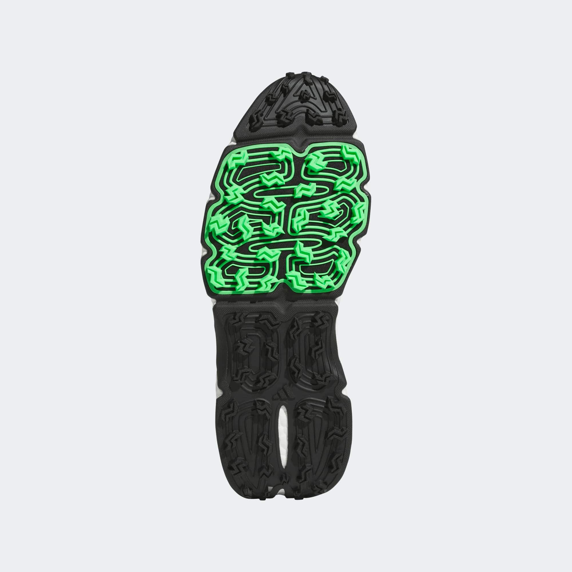 Adidas 27 CodeChaos Spikeless Shoes - Halo Silver / Core Black / Screaming Green - Image 4