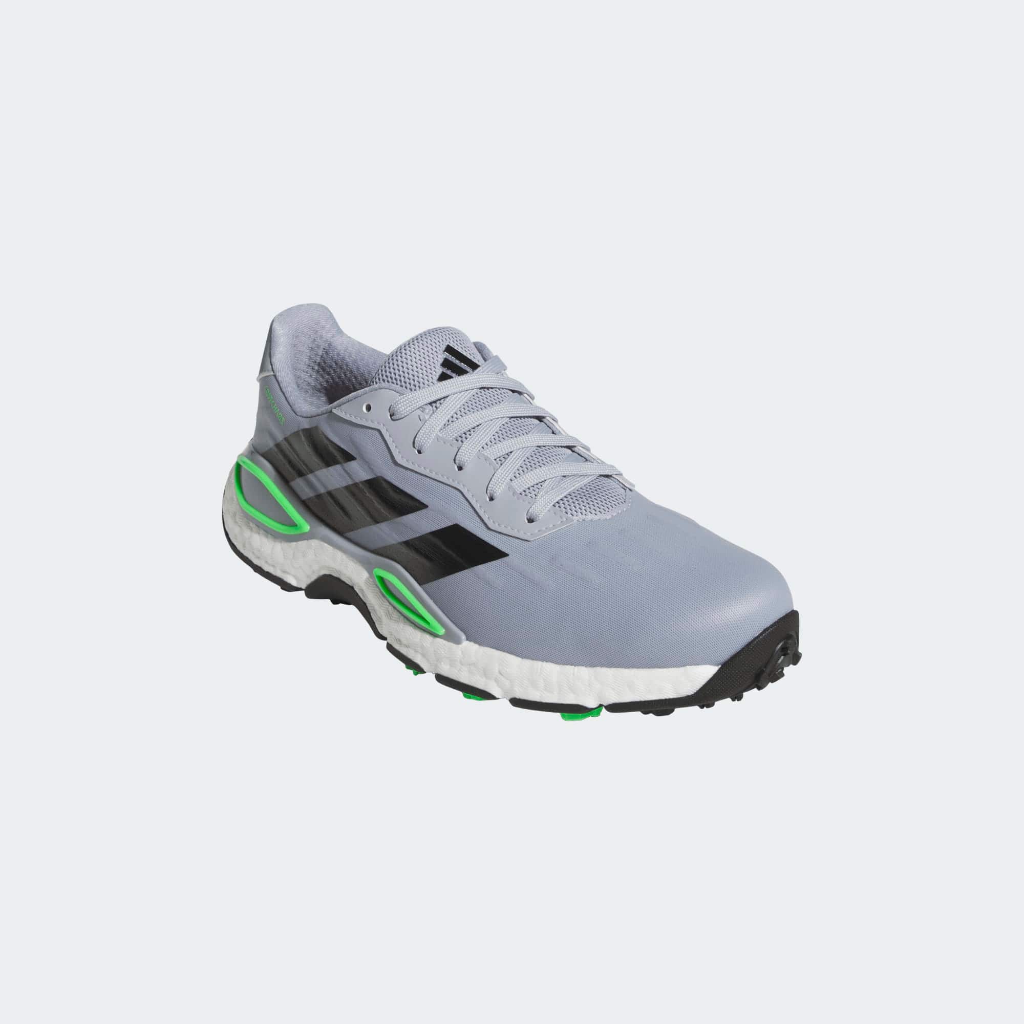 Adidas 27 CodeChaos Spikeless Shoes - Halo Silver / Core Black / Screaming Green - Image 6